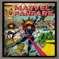 Marvel Comics - Black Widow - Marvel Fanfare Плакат за стена, 22.375 34