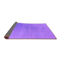 Ahgly Company вътрешен правоъгълник ориенталски лилави килими от индустриална зона, 3 '5'