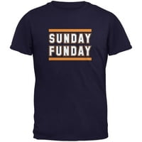 Неделя Забавен Ден Чикаго Флот За Възрастни Тениска-Малка