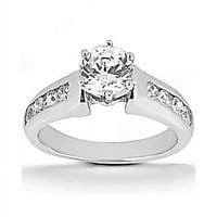 3. CT Gold Sparkling Diamonds Ring & Wedding Band Cet - Комплект от 3