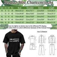 Тениски за мъже дишащи върхове Лятни ежедневни ретро частично печат тениска с тениска с късо ръкав отгоре