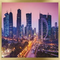 CityScapes - Doha, Qatar Wall Poster, 14.725 22.375