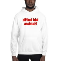 3XL Клинично изпитване Асистент Cali Style Hoodie Pullover Sweatshirt от неопределени подаръци