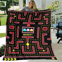 Игри одеяло ретро игри Лабиринт фланела одеяло супер Мека руно хвърлят одеяла за спалня диван диван ТВ одеяло геймър одеяло