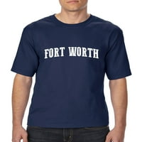 Нормално е скучно - тениска на големи мъже, до висок размер 3xlt - Форт Уърт Тексас