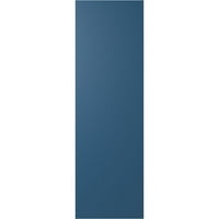 Екена Милуърк 18 в 30 ч вярно Фит ПВЦ диагонал Слат модерен стил фиксирани монтажни щори, престой синьо