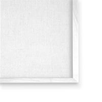 Ступел индустрии синьо Пачуърк абстракция пластове Правоъгълник модели модерна живопис бяла рамка изкуство печат стена изкуство, 12, дизайн от Линда Уудс