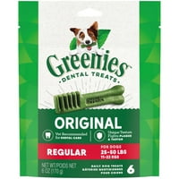 Greenies Оригинален аромат стоматологични лакомства за кучета, оз торба