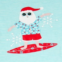 Дерек сърце тропически празник съвпадение семейство Коледна пижама малко дете Унис спално облекло комплект, 2-парче, размери месеци-5т