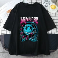 Джппкджблинк-пънк група рок музика Тениски мъже гръндж Хараджуку Тениски памук тениски смешно лице леко стреч аниме графика