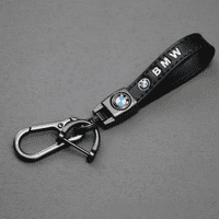 Кожено лого автомобил ключодържател, микрофибър кожа ключодържател, мъжки и женски ключодържател, обща ключодържател, с анти загуба д-пръстен