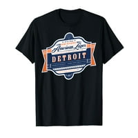 Тениската на гордостта на Motor City-тениска в родния град Детройт