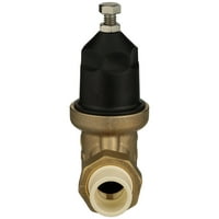 3 4 НР3КСЛ клапан за редуциране на налягането с двойно съединително съединяване и съединяване на ЦПВЦ накрайник