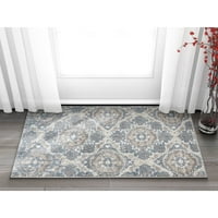 Добре изтъкана модерна килим за синьо зона - 2 '3'11